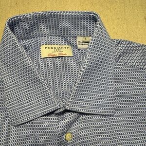 poggianti shirt Sz Large French cuff